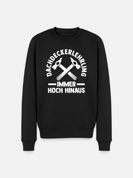 Roofing training apprentice Auzbi roofer - Men's Premium Organic Jumper - black