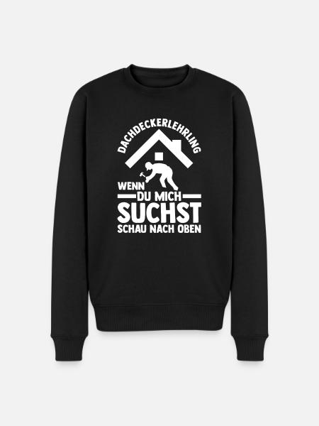 Roofing training apprentice Auzbi roofer - Men's Premium Organic Jumper - black
