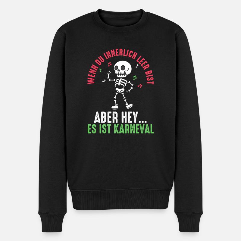 Costume de carnaval Carnaval - Pull Premium bio Homme - noir