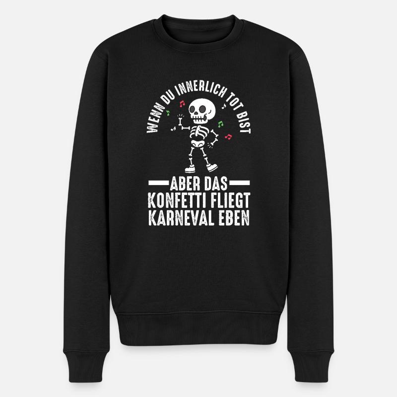 Costume de carnaval Carnaval - Pull Premium bio Homme - noir