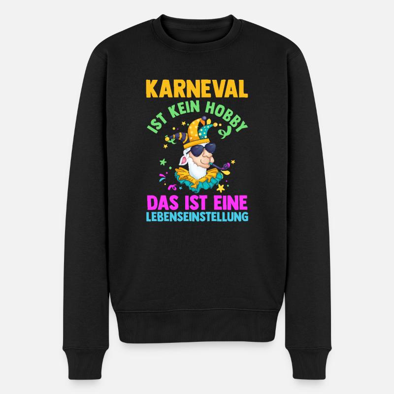 Costume de carnaval Carnaval - Pull Premium bio Homme - noir