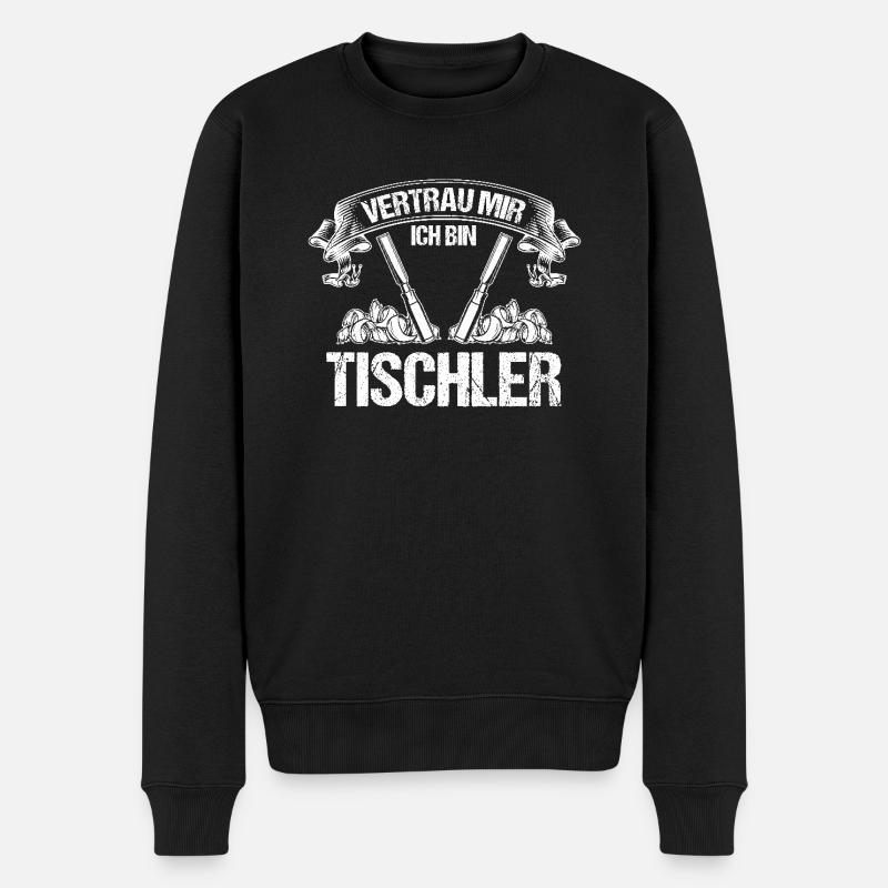 Charpentier, Charpentier, Charpentier - Pull Premium bio Homme - noir