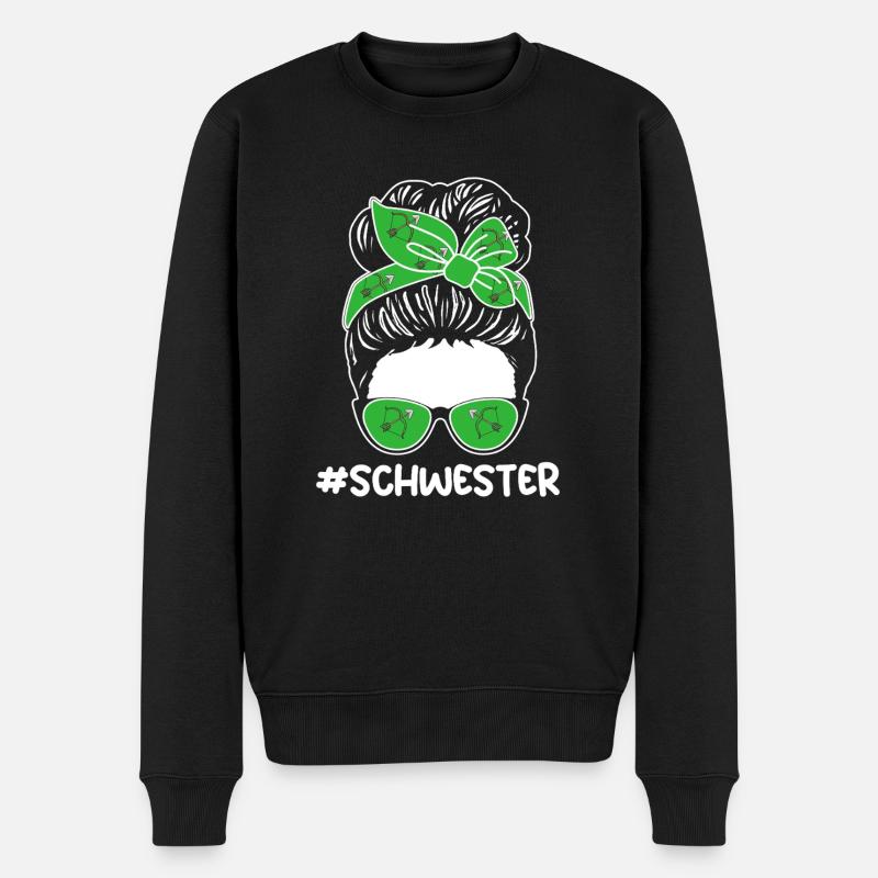 Archer Sister Archery - Pull Premium bio Homme - noir