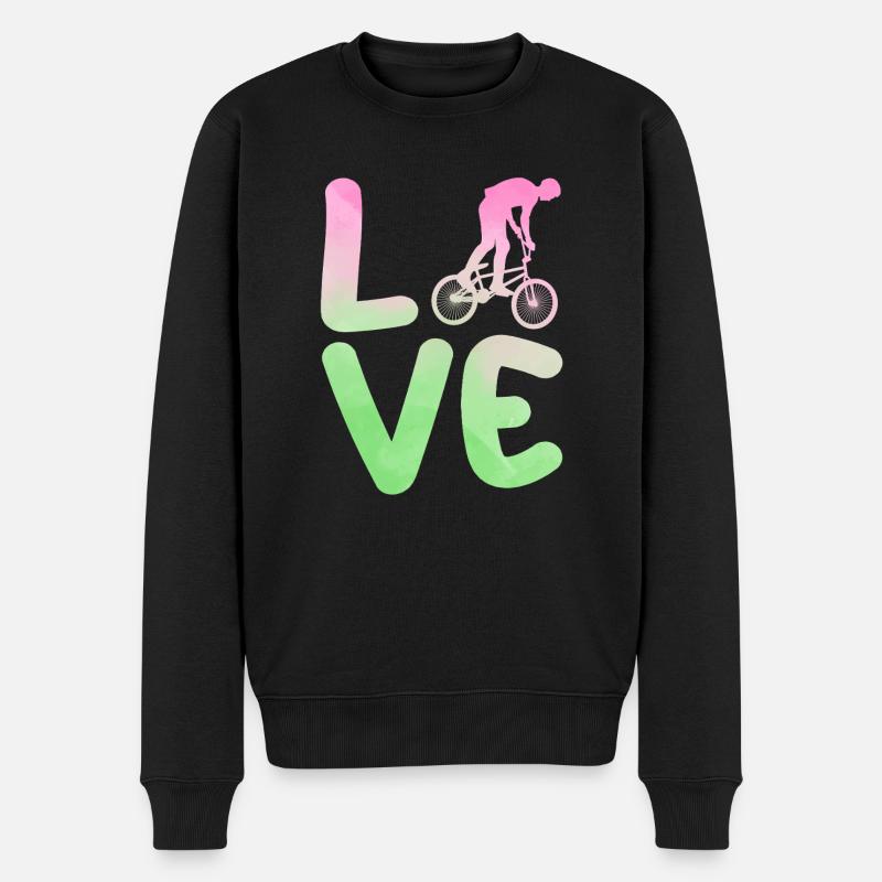 Vélo VTT - Pull Premium bio Homme - noir
