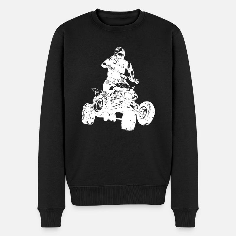 Quad - Pull Premium bio Homme - noir