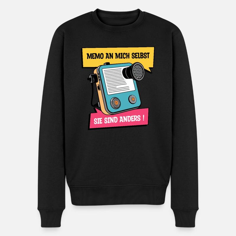 Ils sont différents ! - Pull Premium bio Homme - noir