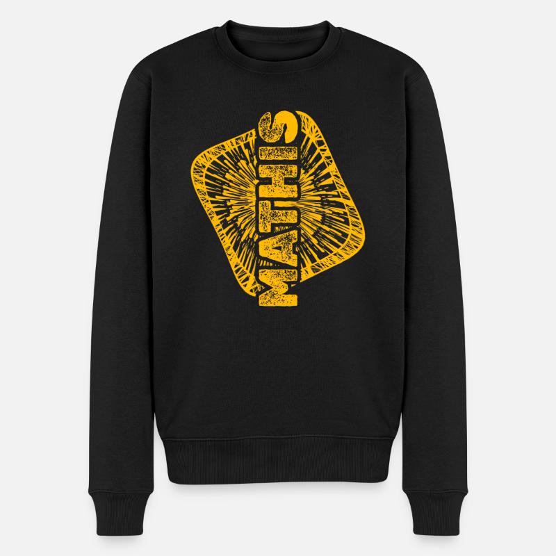 Mathis - Männer Premium Bio Pullover - Schwarz
