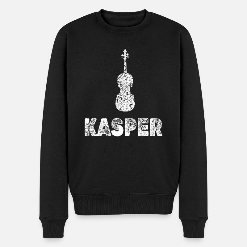 Viola Kasper - Pull Premium bio Homme - noir