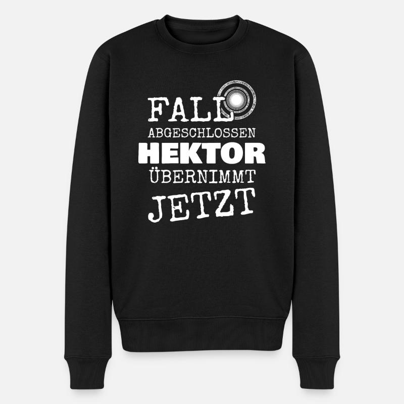 Cadeau pour Hector - Pull Premium bio Homme - noir