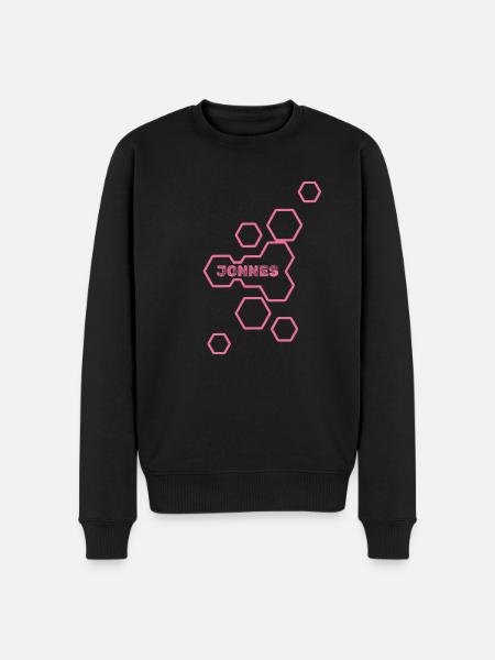 Nom Jonnes - Pull Premium bio Homme - noir
