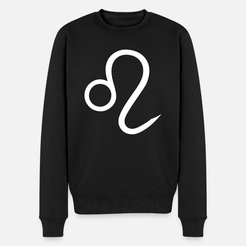 Signe du zodiaque Lion - Pull Premium bio Homme - noir