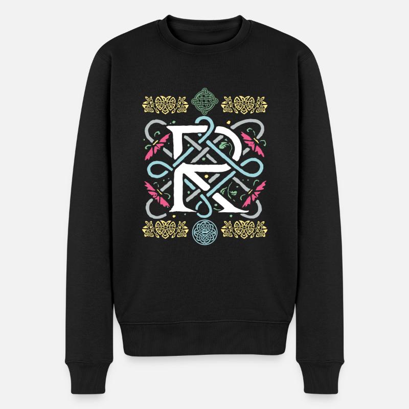 R - Pull Premium bio Homme - noir