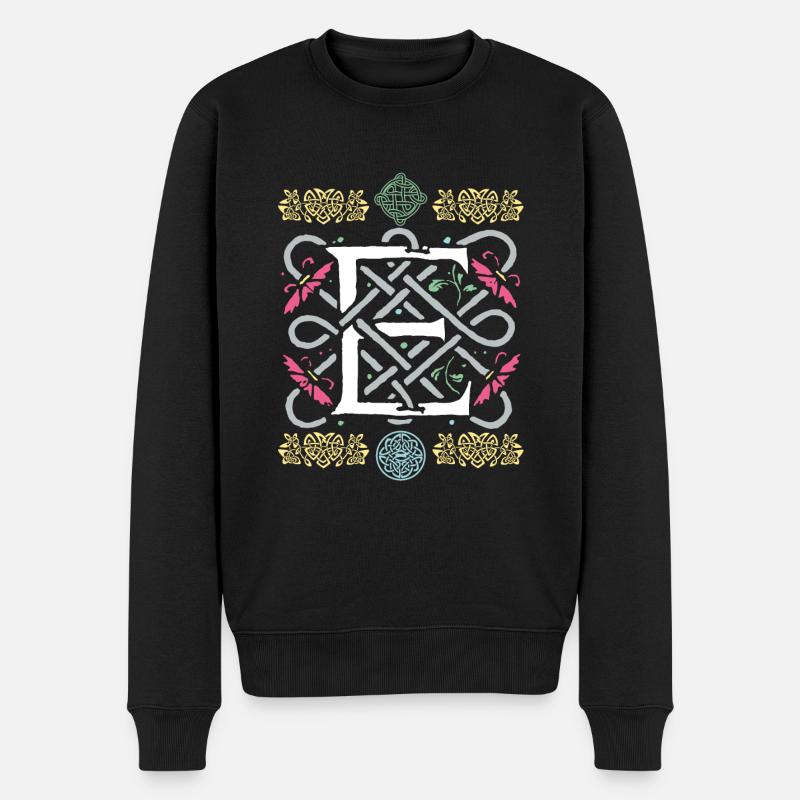 E - Pull Premium bio Homme - noir