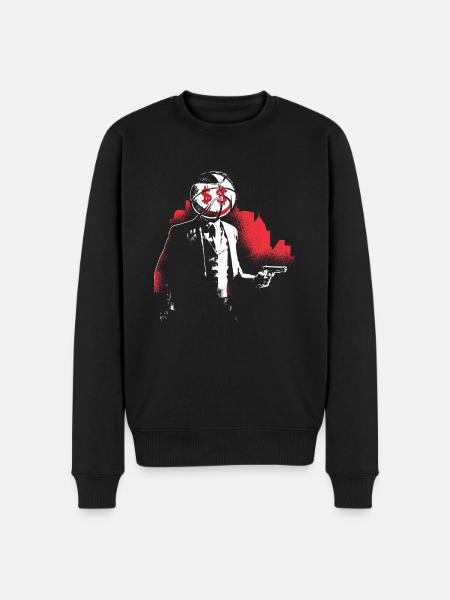 Basketball Dollar Game - Männer Premium Bio Pullover - Schwarz