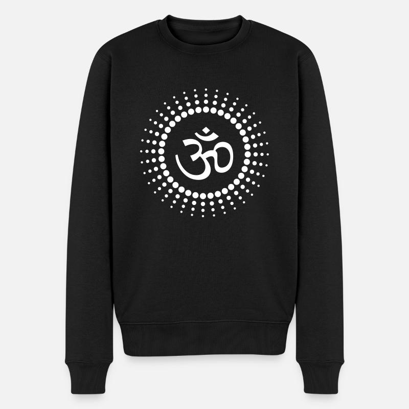 Om Point de Sun - Pull Premium bio Homme - noir