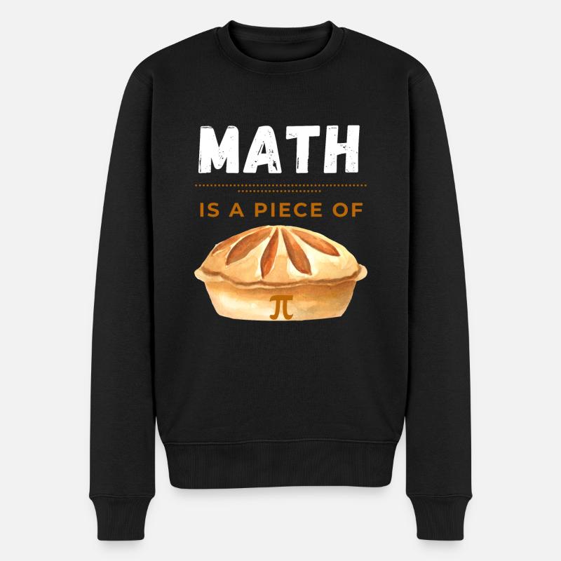 Pi Day 2023 Mathe ist ein Stück Pi Math Funny - Männer Premium Bio Pullover - Schwarz