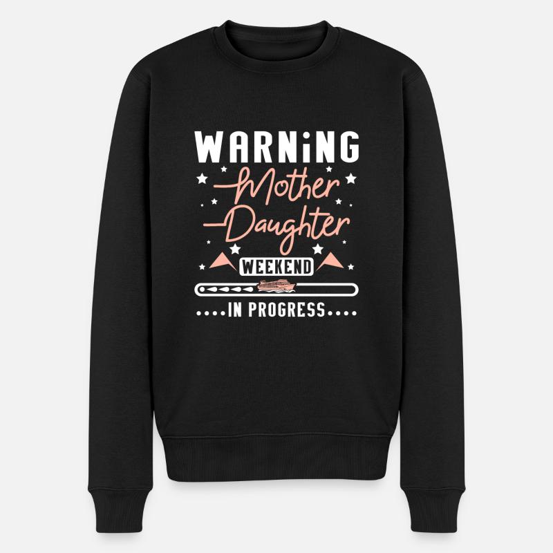 Week-end Mère Fille en cours - Pull Premium bio Homme - noir