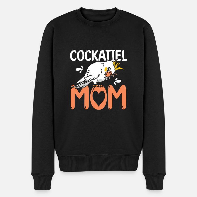 Maman calopsitte - Pull Premium bio Homme - noir