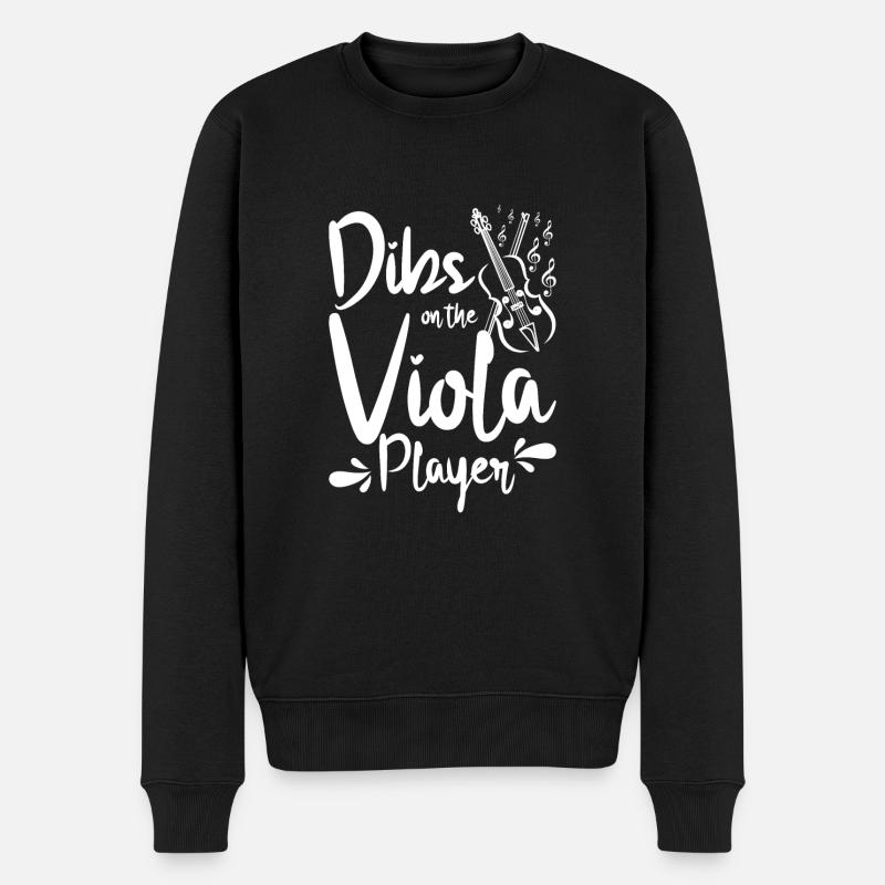 Dibs sur le joueur d’alto - Pull Premium bio Homme - noir
