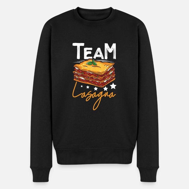 Lasagne d’équipe - Pull Premium bio Homme - noir