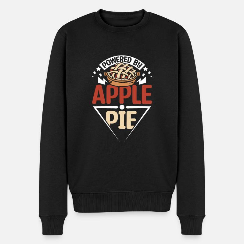 Powered by Apple pie - Men's Premium Organic Jumper - black
