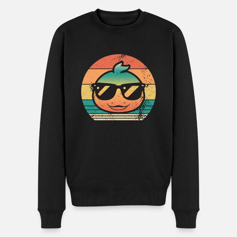 Enten - Männer Premium Bio Pullover - Schwarz