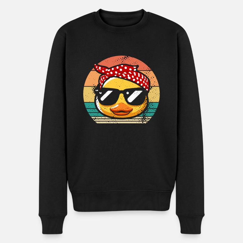 Canards - Pull Premium bio Homme - noir