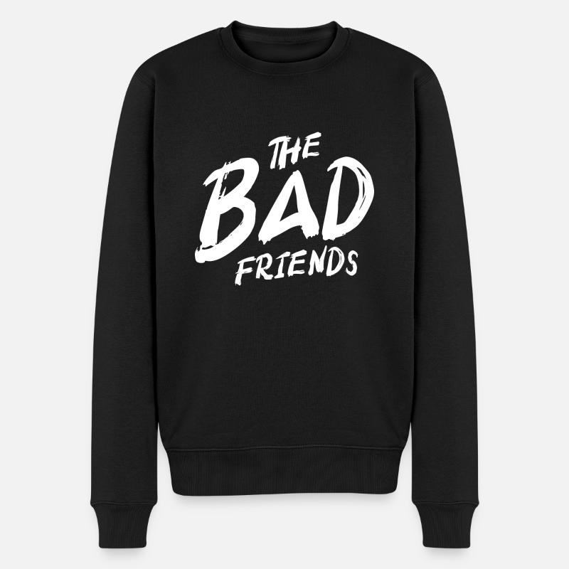 The Bad Friends - Enterrement vie de Garçon - EVG - Pull Premium bio Homme - noir