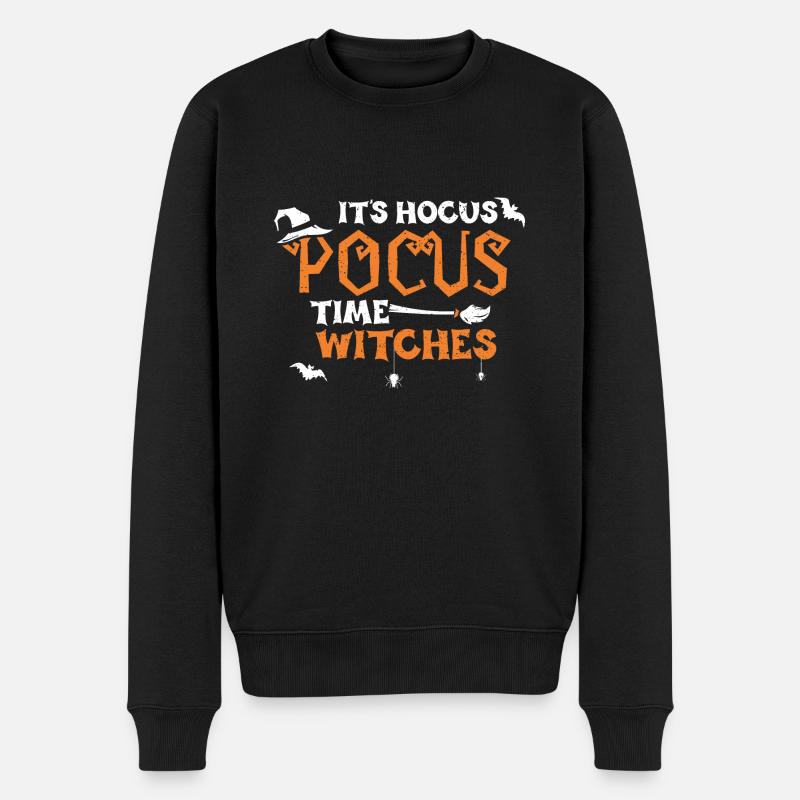 C’est Hocus Pocus Time Witches - Pull Premium bio Homme - noir
