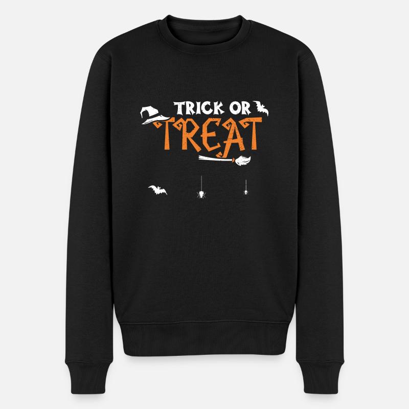 Trick Or Treat - Halloween - Pull Premium bio Homme - noir