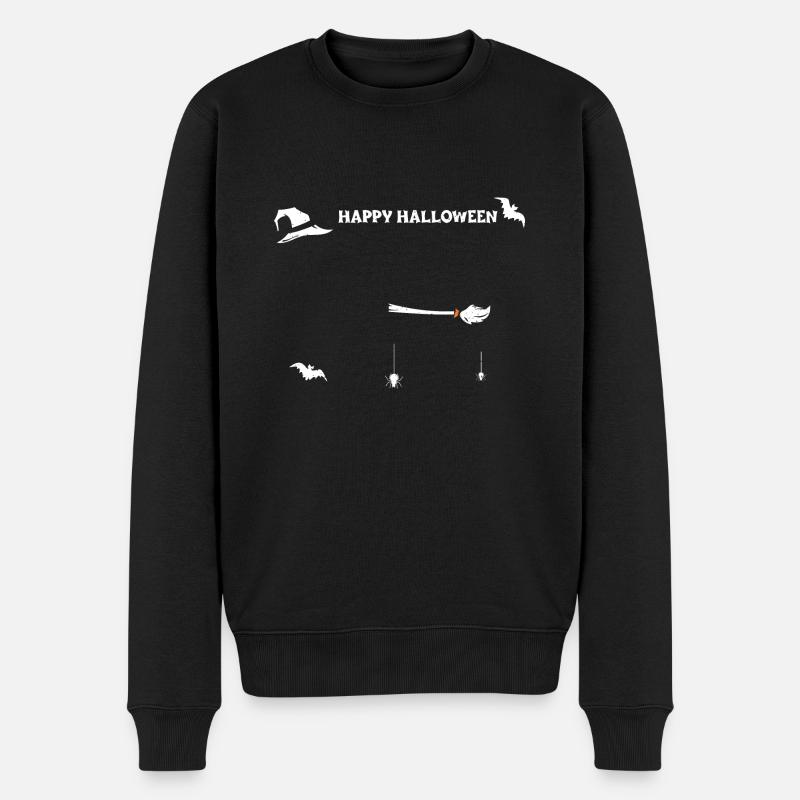 Joyeux Halloween - Halloween - Pull Premium bio Homme - noir