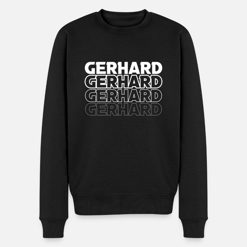 Gerhard - Pull Premium bio Homme - noir