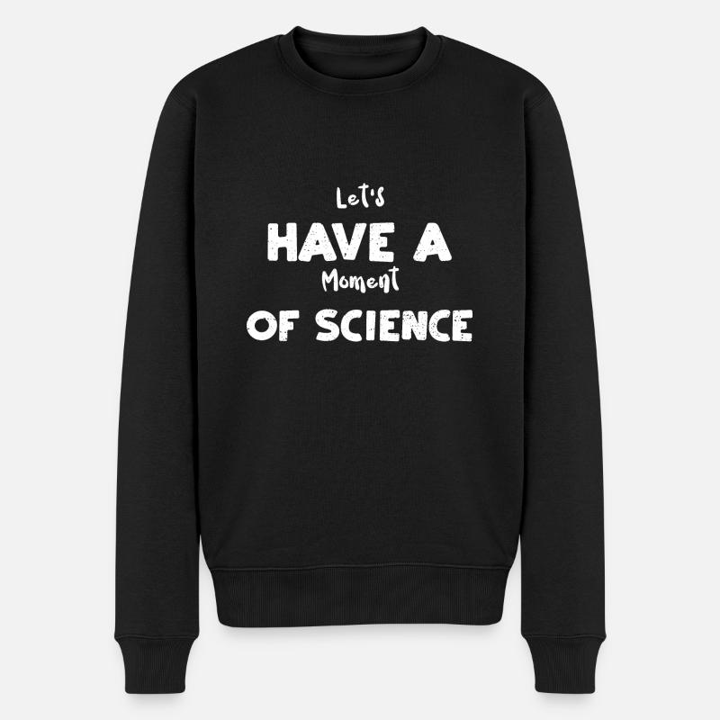 Ayons un moment de science - Pull Premium bio Homme - noir