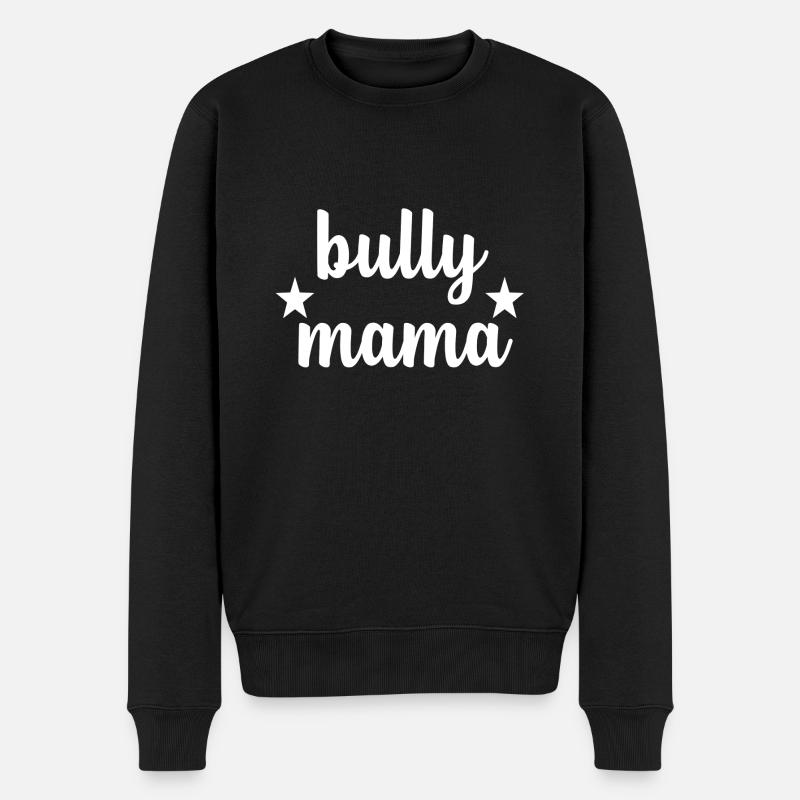 Bully maman - Pull Premium bio Homme - noir
