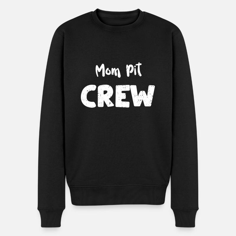 Mom Pit Crew - Course - Pull Premium bio Homme - noir