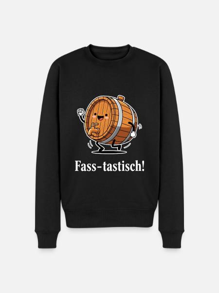 Barrel-tastic ! - Men's Premium Organic Jumper - black