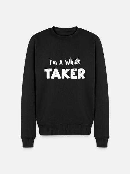 I'm A Whisk Taker - Baking - Männer Premium Bio Pullover - Schwarz