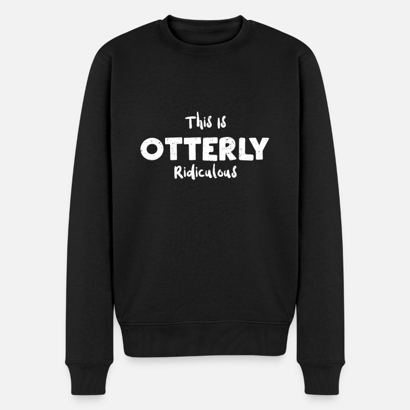 C’est ridicule - Pull Premium bio Homme - noir