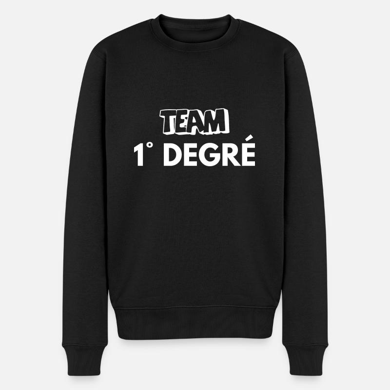 team 1° degré - Pull Premium bio Homme - noir
