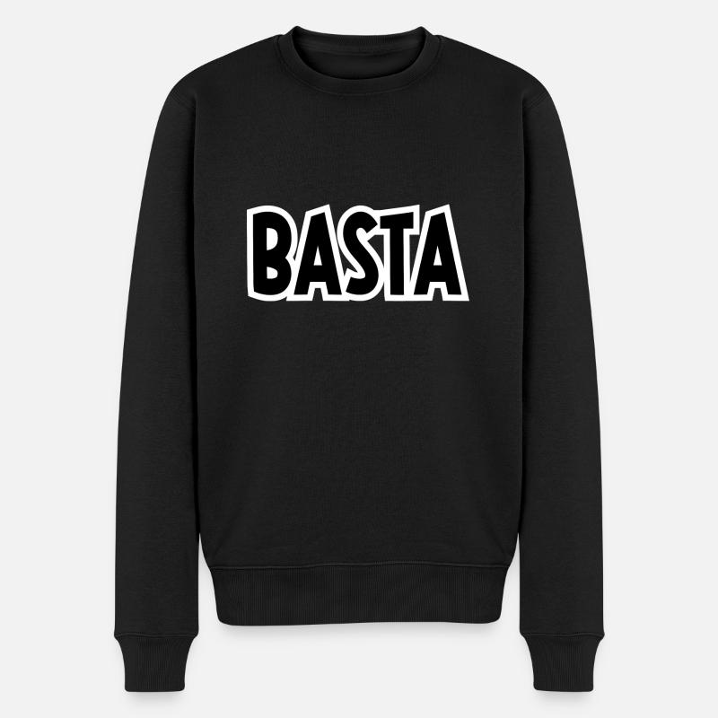 basta - Pull Premium bio Homme - noir