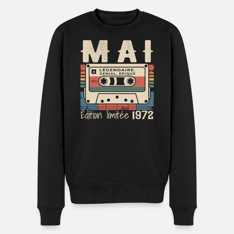 Mai 1983 - Pull Premium bio Homme - noir