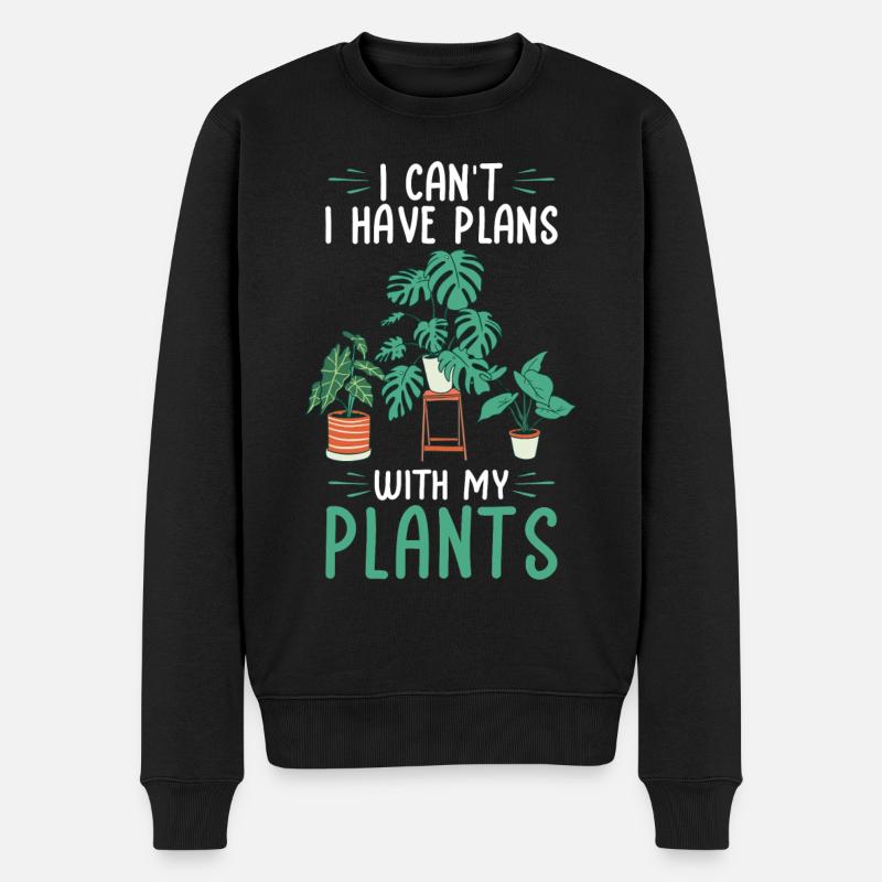 Plantes d’intérieur - Pull Premium bio Homme - noir