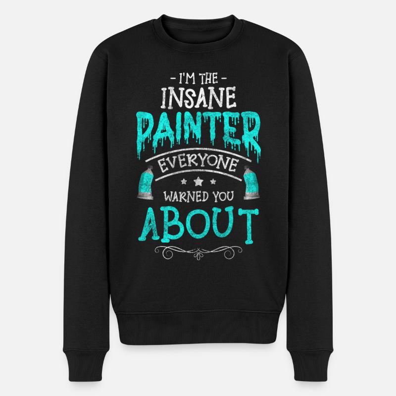 Rôle d’artisan artiste - Pull Premium bio Homme - noir