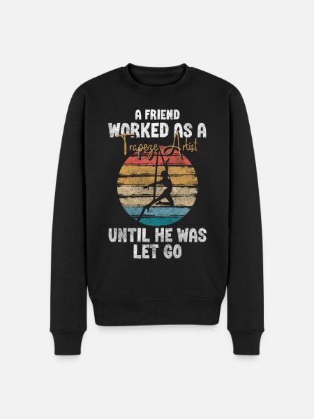 Manege Tent Actor Sarcasm - Men's Premium Organic Jumper - black