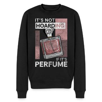 Flacon de parfum Soin du corps Spray parfumé - Pull Premium bio Homme - noir - Devant - Nico (187cm)