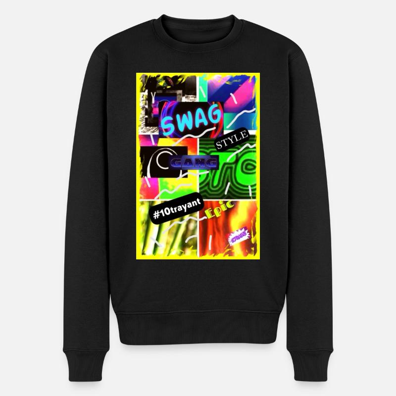 SWAG 4000 - Pull Premium bio Homme - noir
