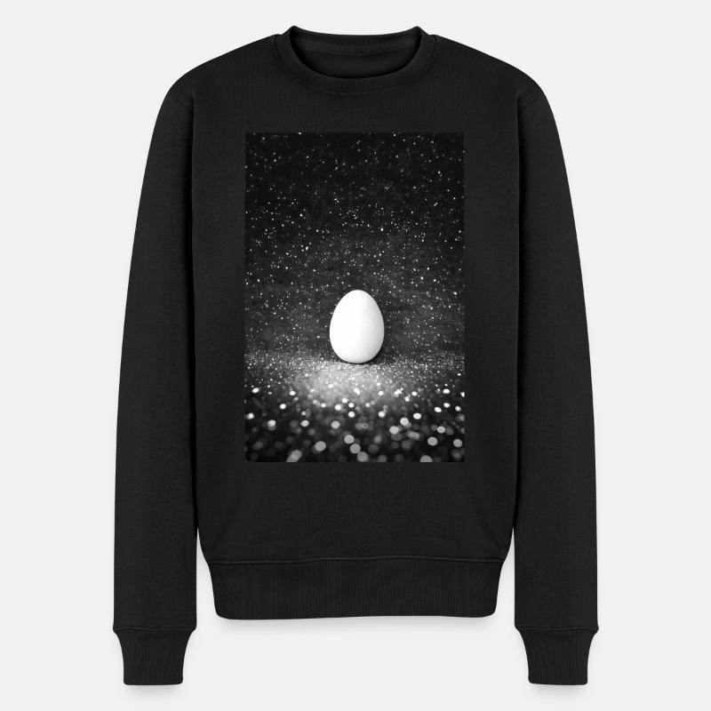 Œuf cosmique - Pull Premium bio Homme - noir