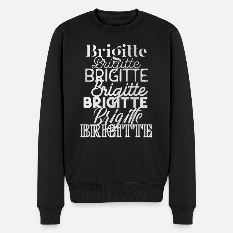 Brigitte - Pull Premium bio Homme - noir