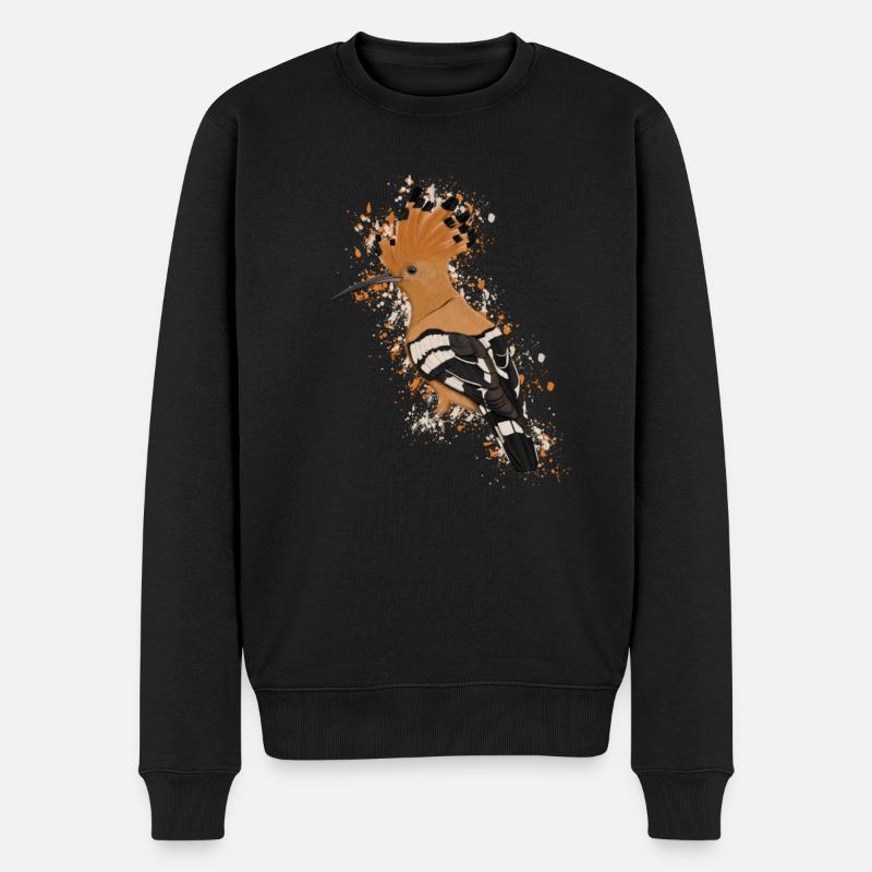 Wiedehopf Vogelfreund Vogelbeo observer - Pull Premium bio Homme - noir