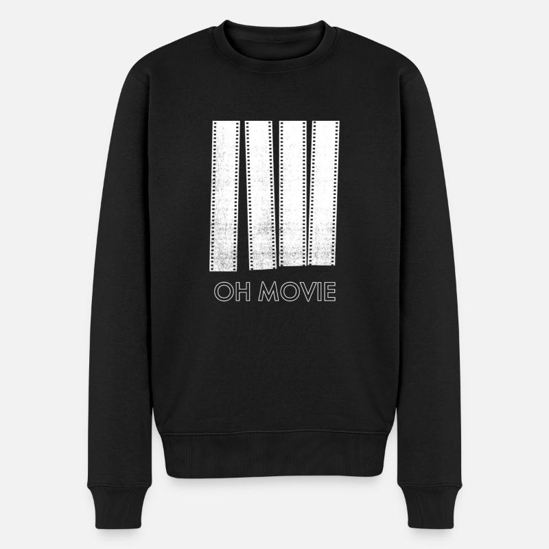 OH FILM! - Pull Premium bio Homme - noir